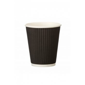 gobelet carton double paroi noir
