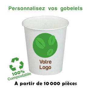 gobelets cartons personnalises bio compostables 10k