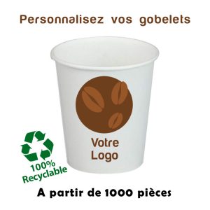 gobelets cartons personnalises recyclables