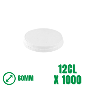 couvercle gobelet papier 60mm 12cl