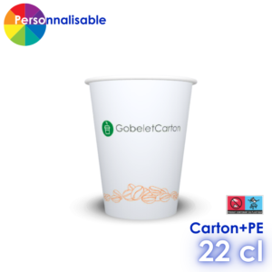 Gobelet personnalisable 22cl