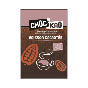 027131 Préparation en poudre pour boisson instantanée sucrée cacao 20% 2 VIPR