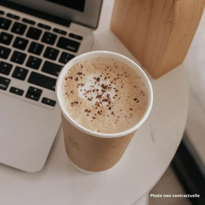 gobelet de chocolat chaud